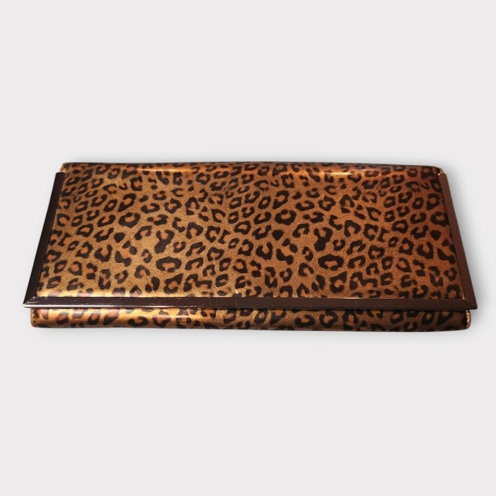 X SOLD X Aldo Leopard Print Clutch